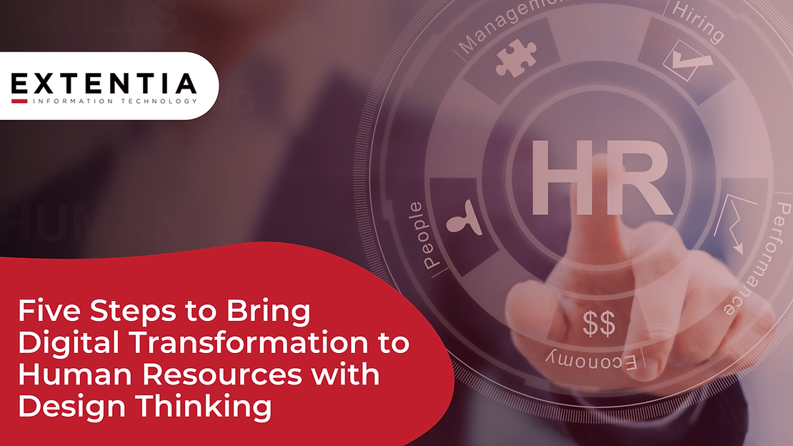 Five Steps to Bring Digital Transformation to Human Resources with Design Thinking
