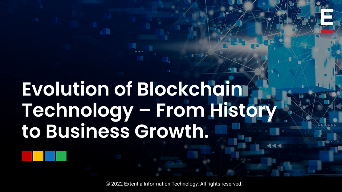 Evolution of Blockchain Technology: From History to Business Growth